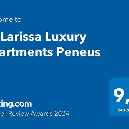 La Larissa Luxury Apartments Peneus Exterior foto